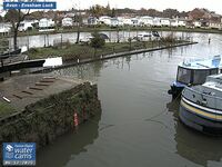 Camera at Evesham Lock