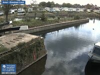 Camera at Evesham Lock