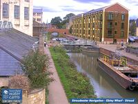 Camera at Stroud, Ebley Wharf