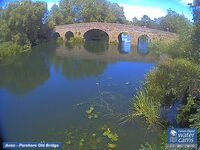 Camera at Pershore Old Bridge