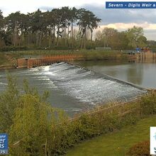 Camera at Diglis Weir