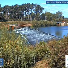 Camera at Diglis Weir