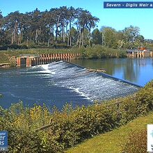Camera at Diglis Weir