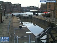 Camera at Gloucester Docks