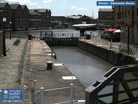 Camera at Gloucester Docks