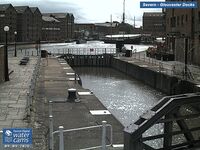 Camera at Gloucester Docks