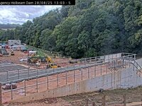 Camera at Holbeam Dam