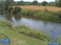 Camera at Newcastle Emlyn