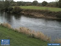 Camera at Newcastle Emlyn