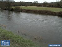 Camera at Newcastle Emlyn