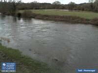 Camera at Newcastle Emlyn