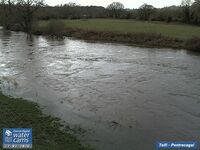 Camera at Newcastle Emlyn