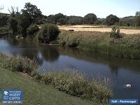 Camera at Newcastle Emlyn