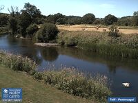 Camera at Newcastle Emlyn