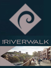 Located in the heart of Durham City, The Riverwalk will open up the river to Durham. Development is under way to create a spectacular new riverfront leisure destination where everyone can relax, refresh and rewind.